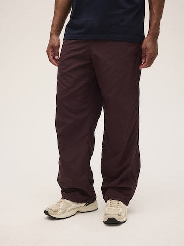 FILA Loose fit Pants 'COLLALBO' in Brown