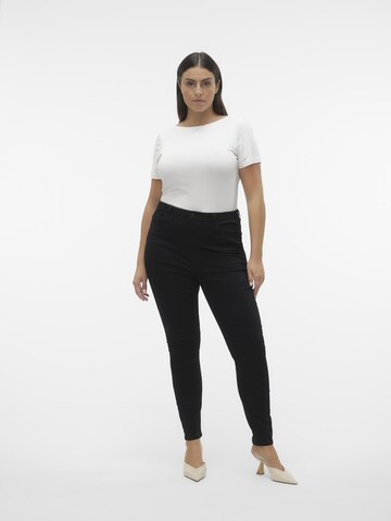 Vero Moda Curve Skinny Jeans 'SANDRA' i sort