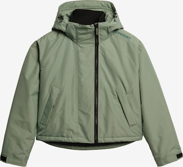 Superdry Tussenjas in Groen: voorkant