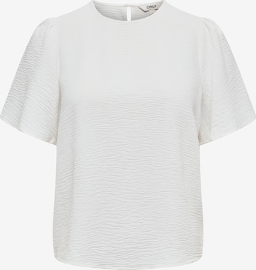 Chemisier 'ONLMETTE' ONLY en blanc : devant