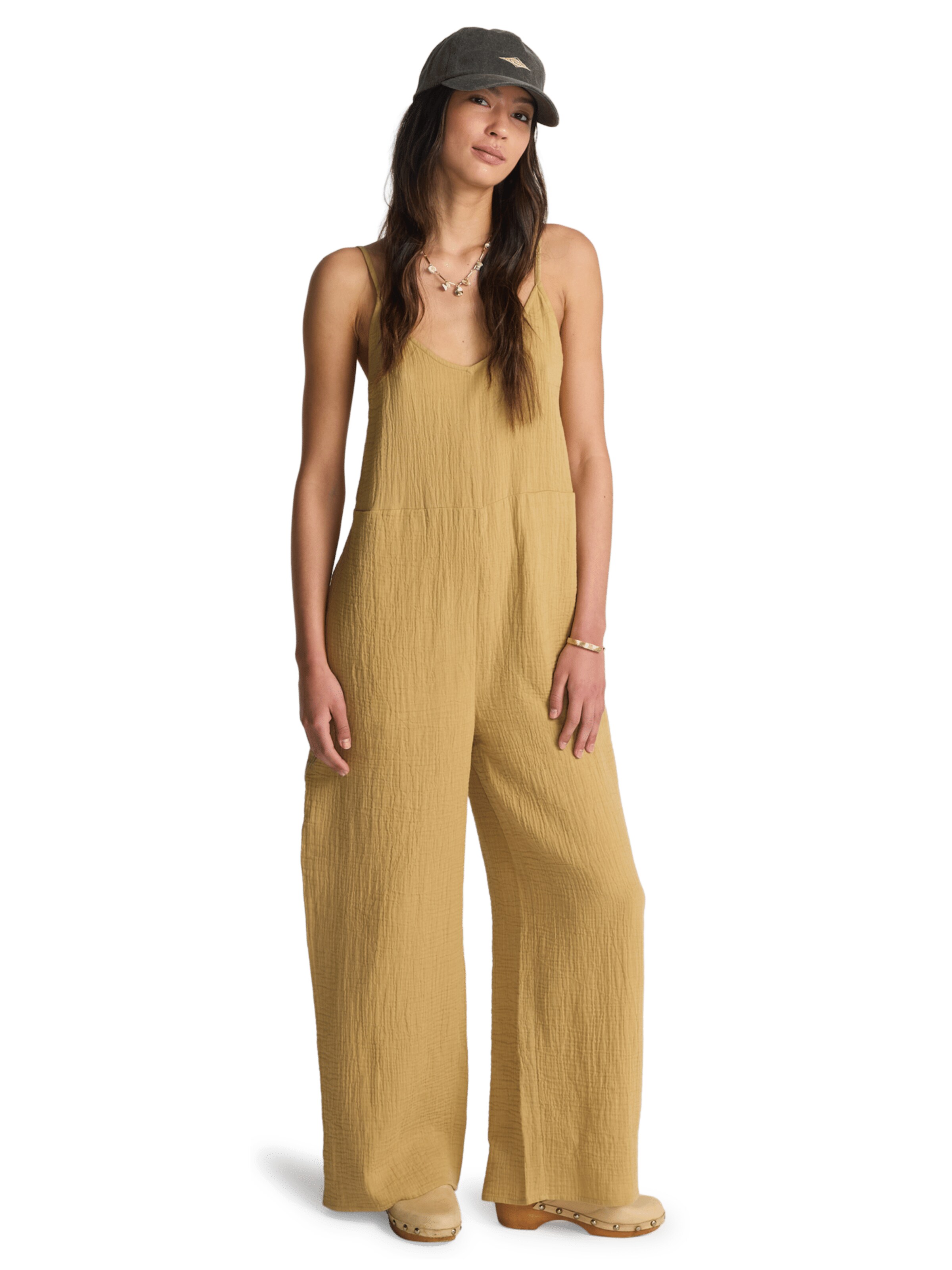 BILLABONG - Jumpsuit 'Only In Dreams' en gris: frente