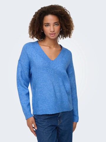JDY Pullover 'JDYSILJA' in Blau