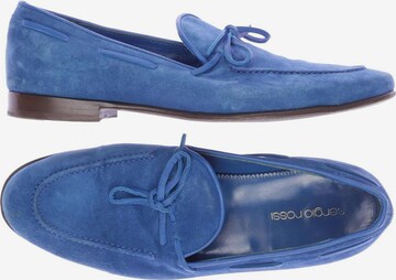 Sergio Rossi Flats & Loafers in 38 in Blue: front