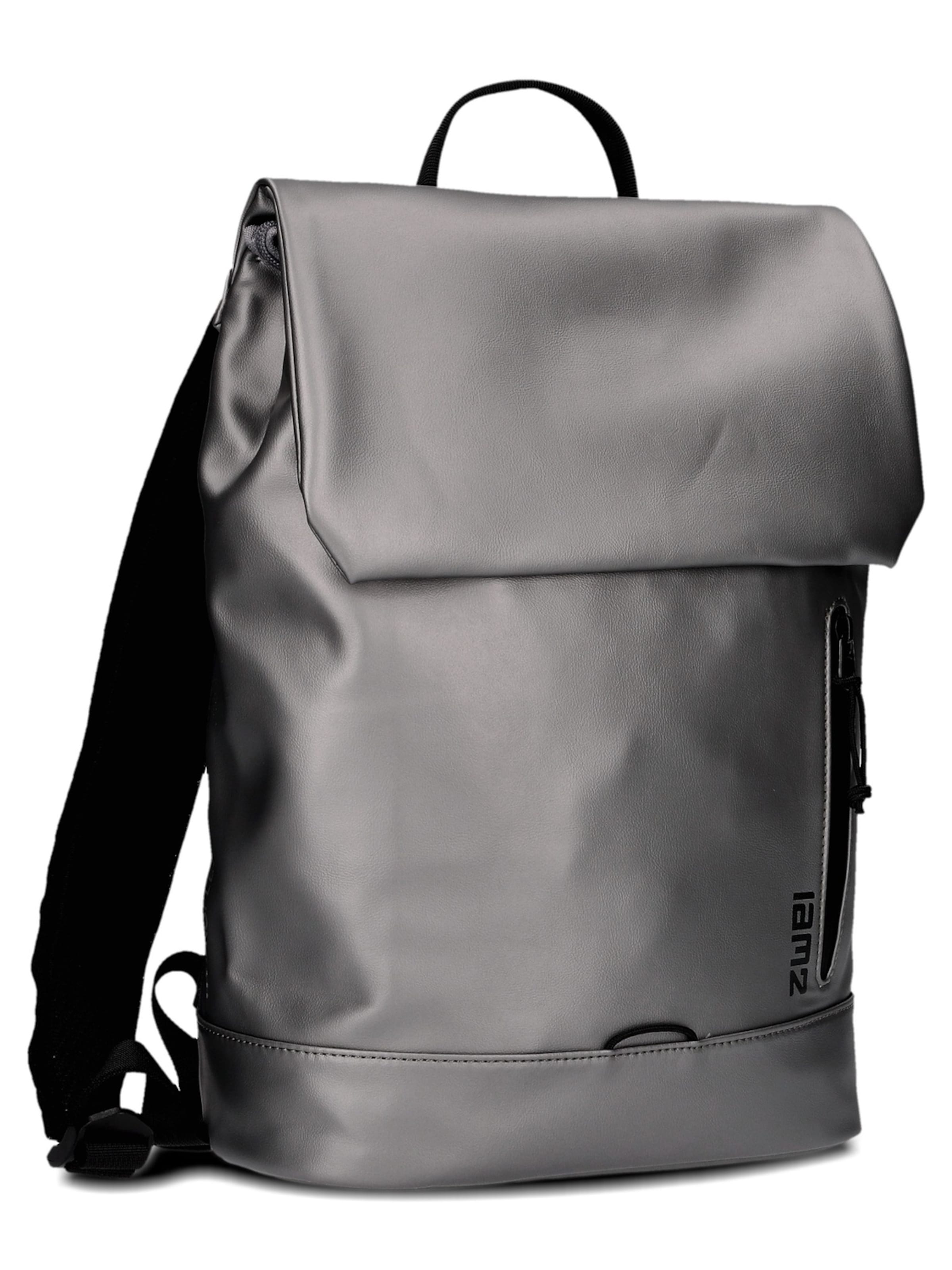 ZWEI Rucksack 'CARGO CAR130'‌‌‌‌‌‌‌‌‌ in Silber: Vorderseite
