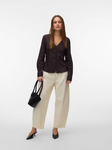Camicia da donna 'VMAlva' di VERO MODA in marrone