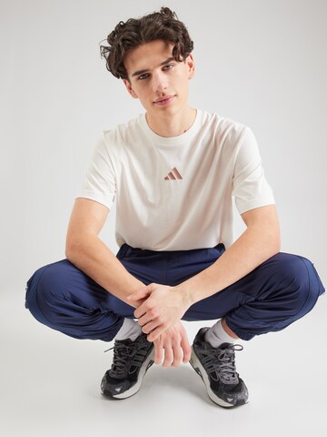T-Shirt fonctionnel ADIDAS PERFORMANCE en blanc