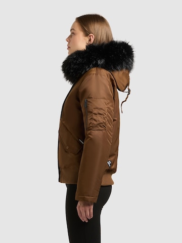 khujo Winter jacket 'TYLA' in Brown