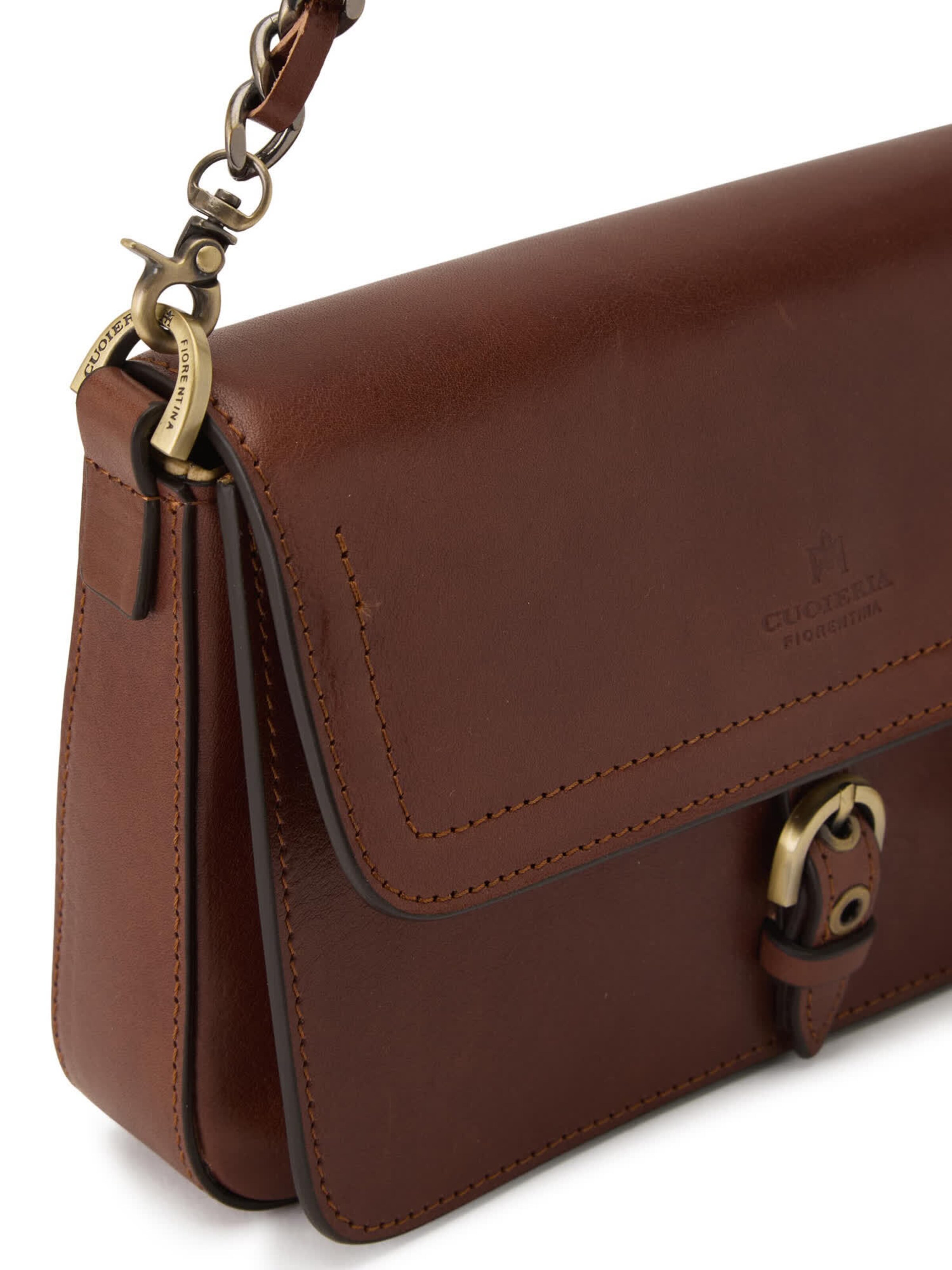 Sac bandoulière 'EVA' Cuoieria Fiorentina en marron