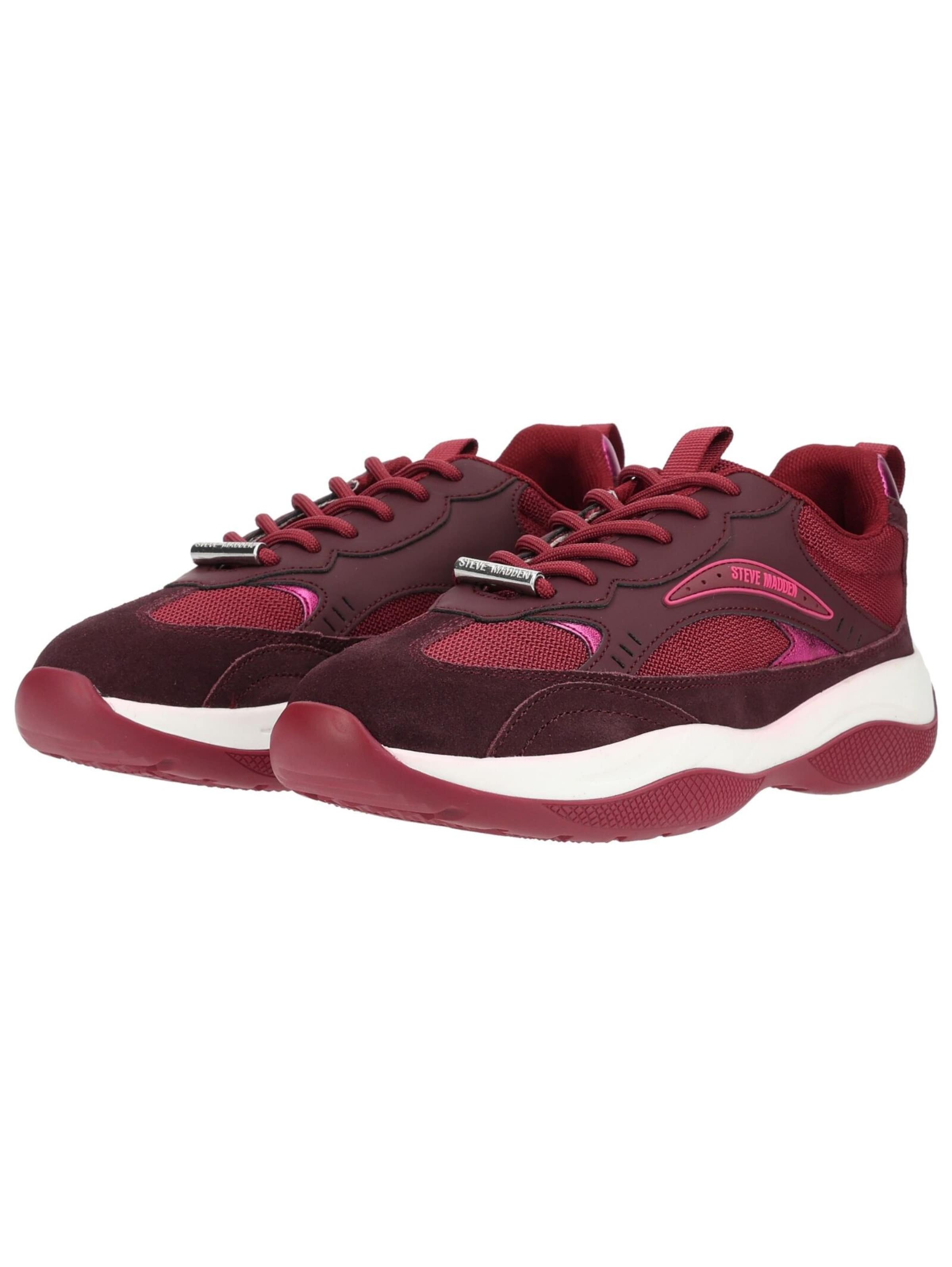 STEVE MADDEN Sneakers laag in Rood
