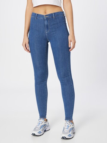 ONLY Skinny Jeans 'RAIN' in Blauw: voorkant