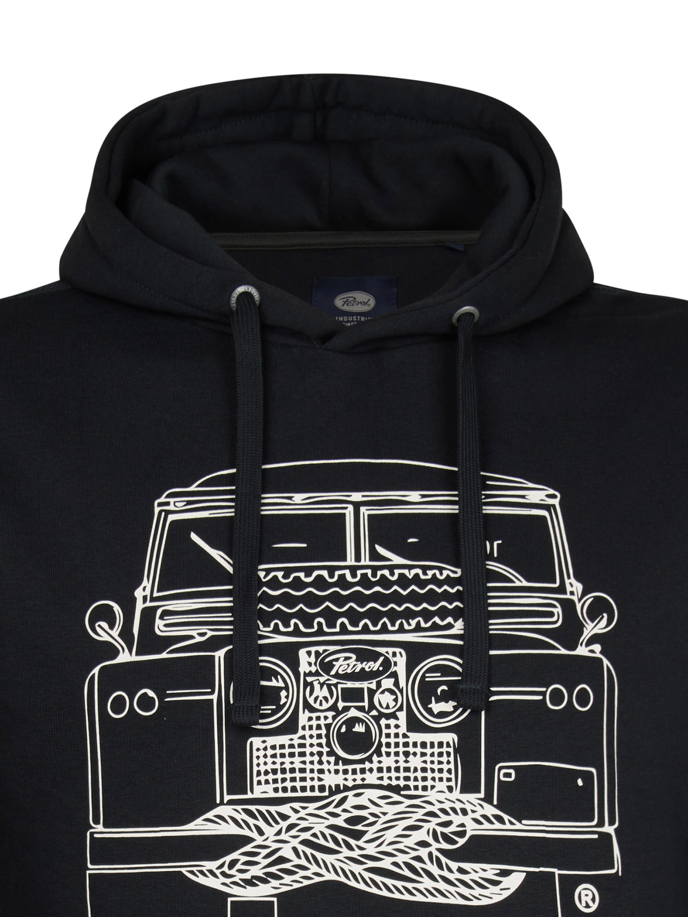 Petrol Industries Sweatshirt in Zwart