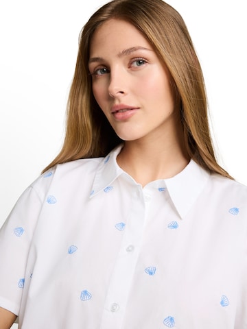 TOM TAILOR DENIM - Blusa en blanco