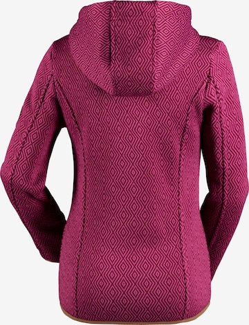 LASCANA ACTIVE Athletic Fleece Jacket in Purple