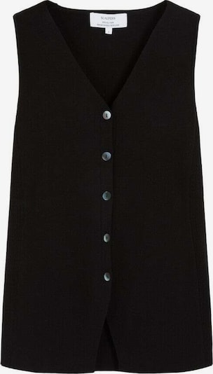 Scalpers Scblack Knit Vest ' ' in S in schwarz, Produktansicht