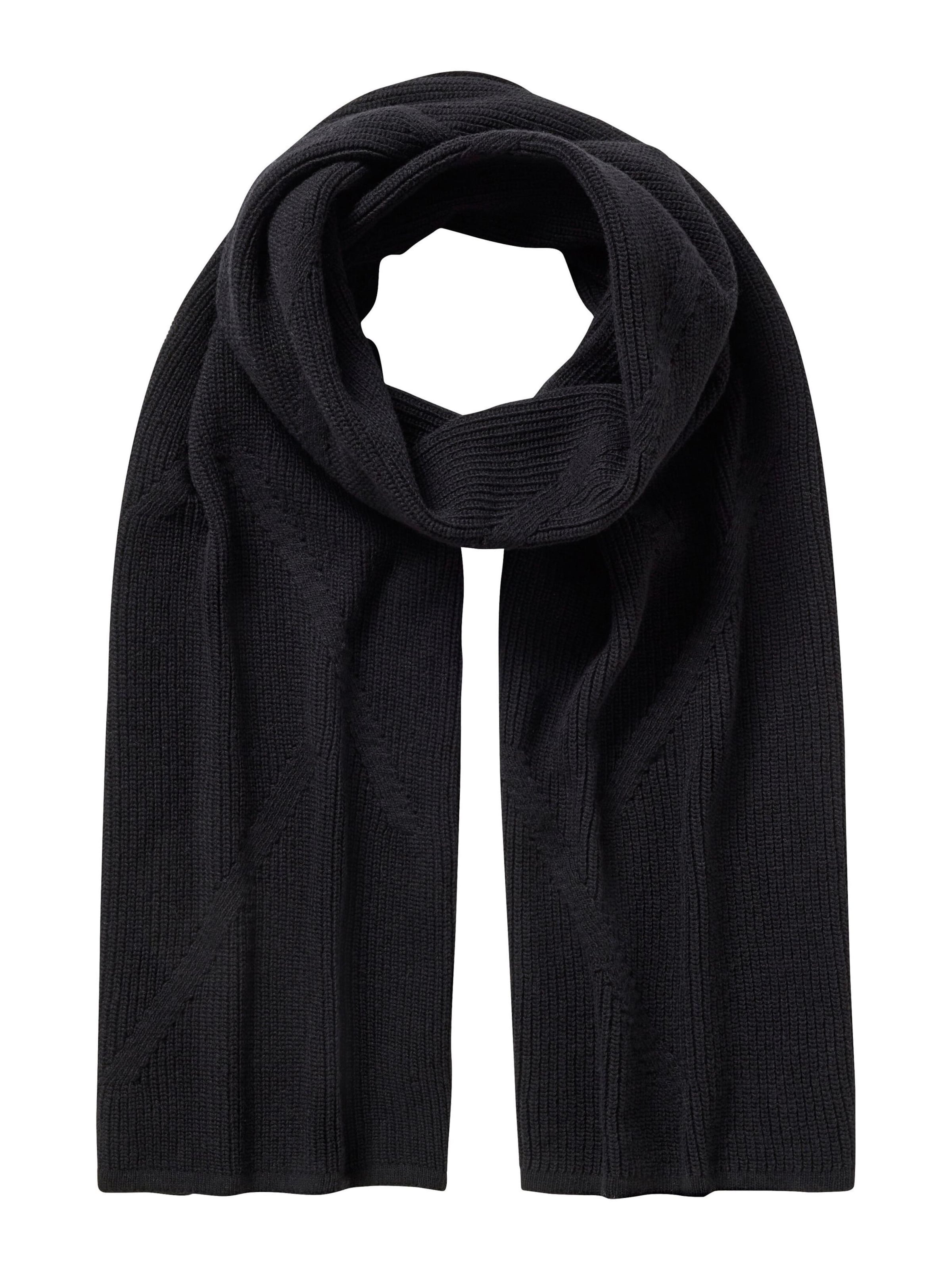 FALKE Schal‌‌‌‌‌ in Schwarz: Vorderseite