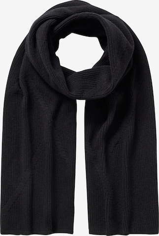 FALKE Schal in Schwarz: Vorderseite