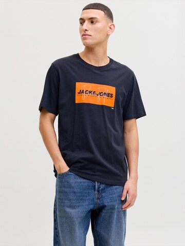 JACK & JONES Bluser & t-shirts 'JJCOLE' i blå: forside