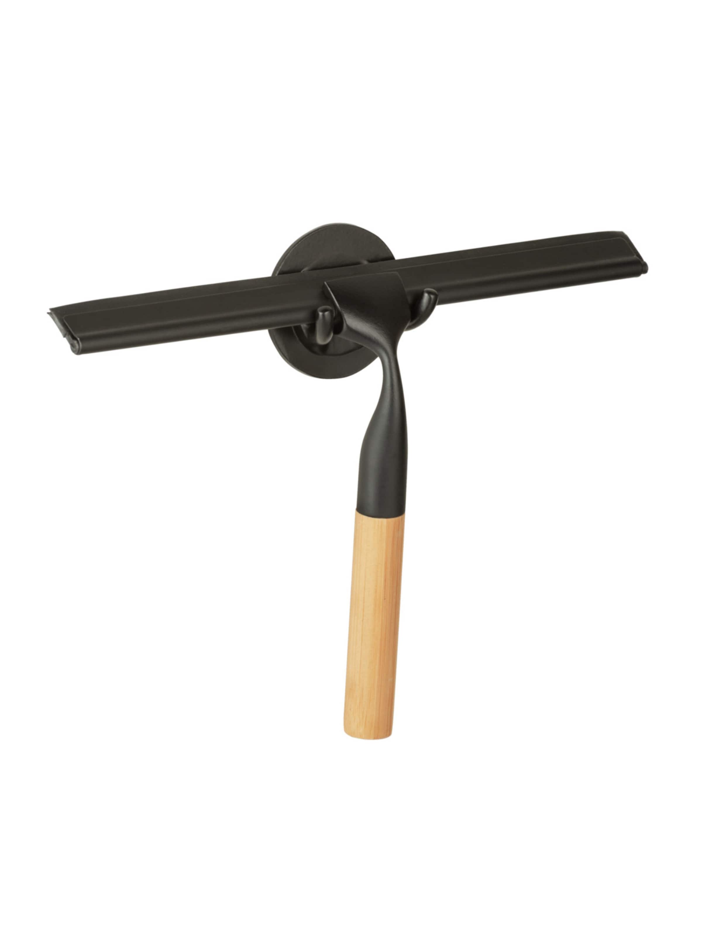 Wenko Shower Accessories 'Bambusa' in Black: front