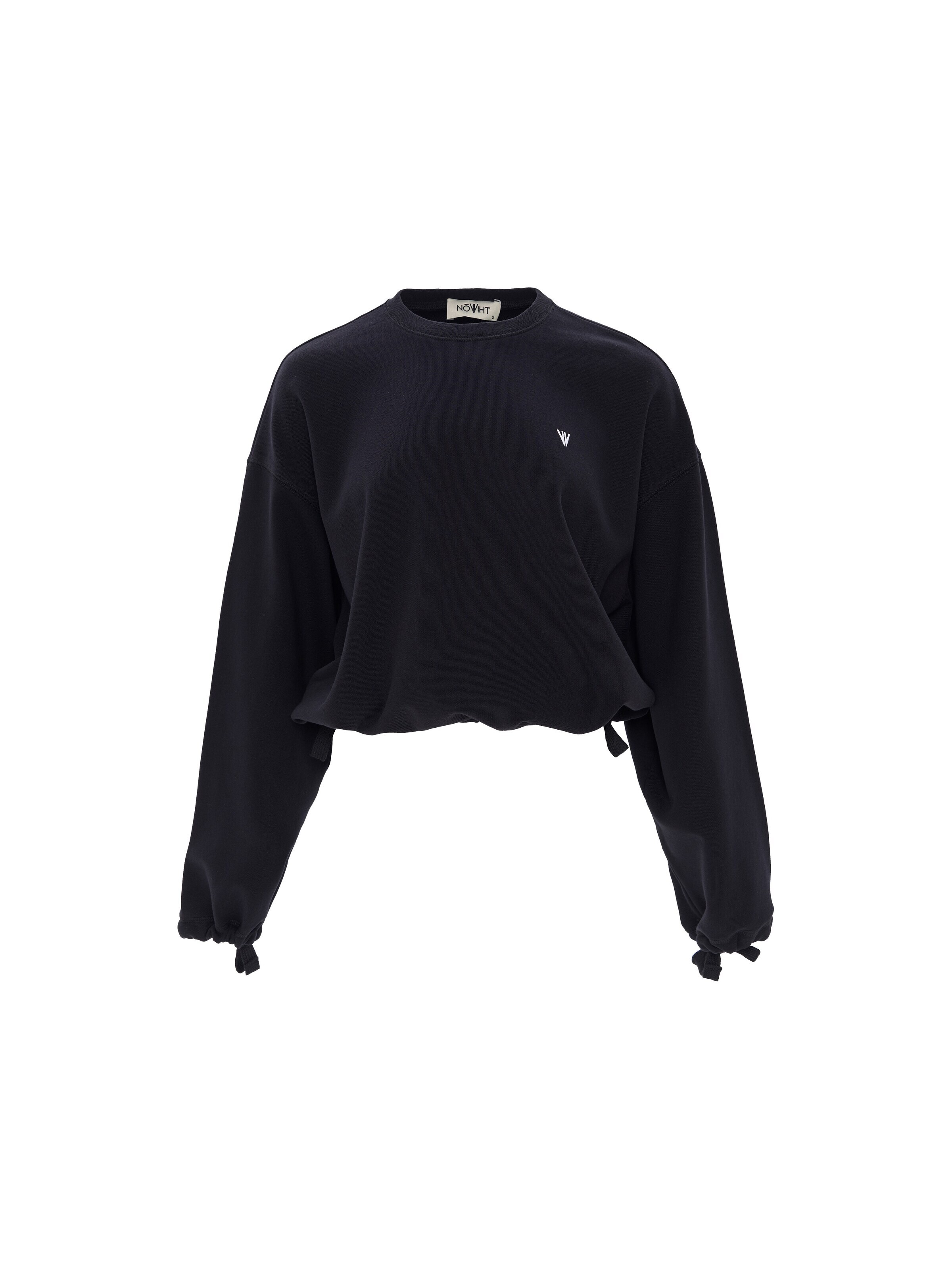 NOWIHT Sweatshirt 'Zephyrine' i sort: forside