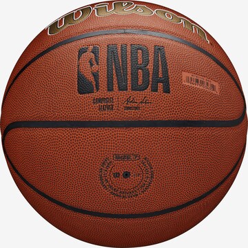 WILSON Ball 'NBA Team Alliance New Orleans Pelikans' in Braun