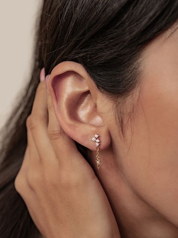 Boucles d'oreilles 'Cluster Blossom' Hey Happiness en or