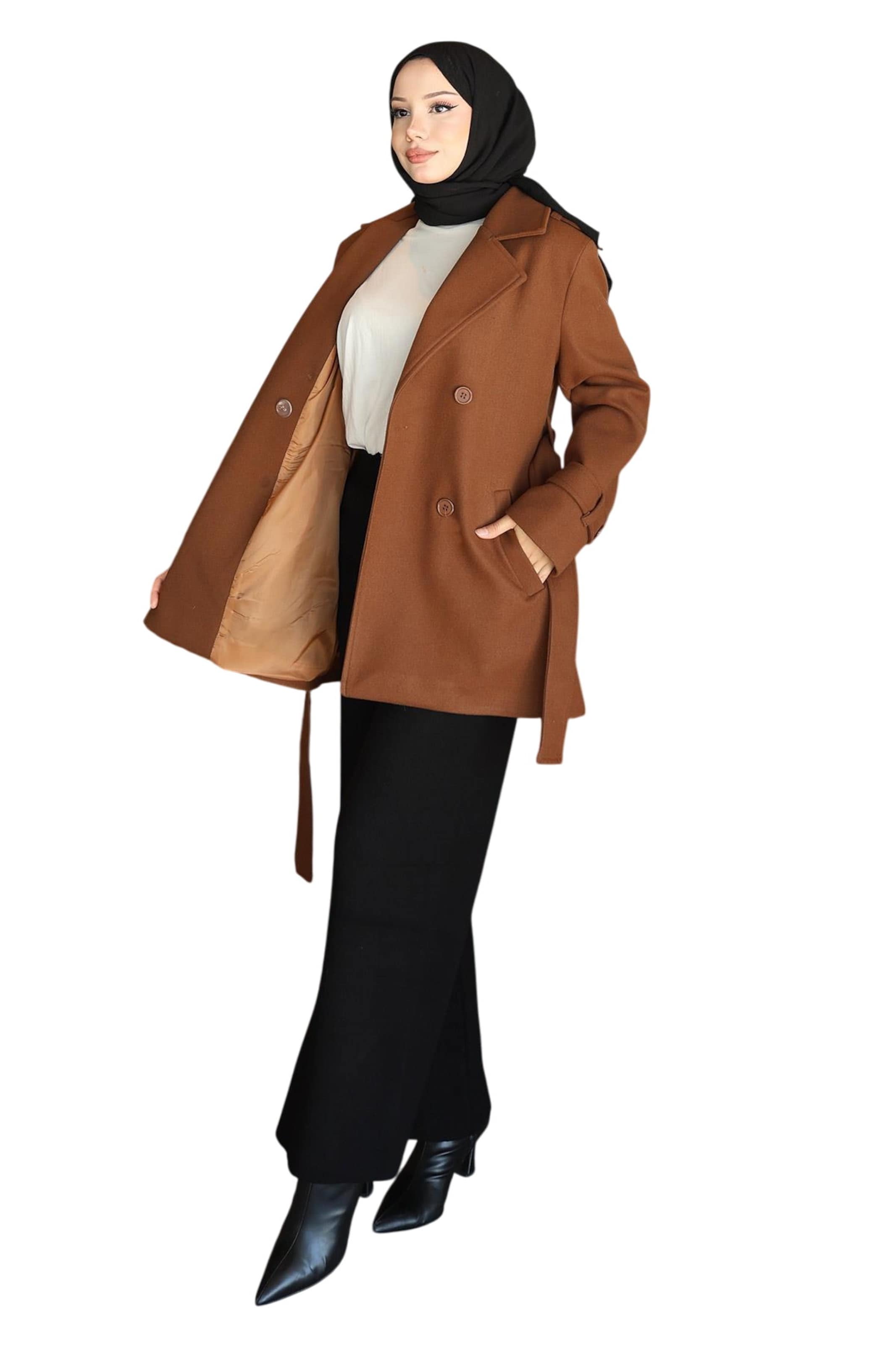 MODAMIHRAM Between-seasons coat in Brown