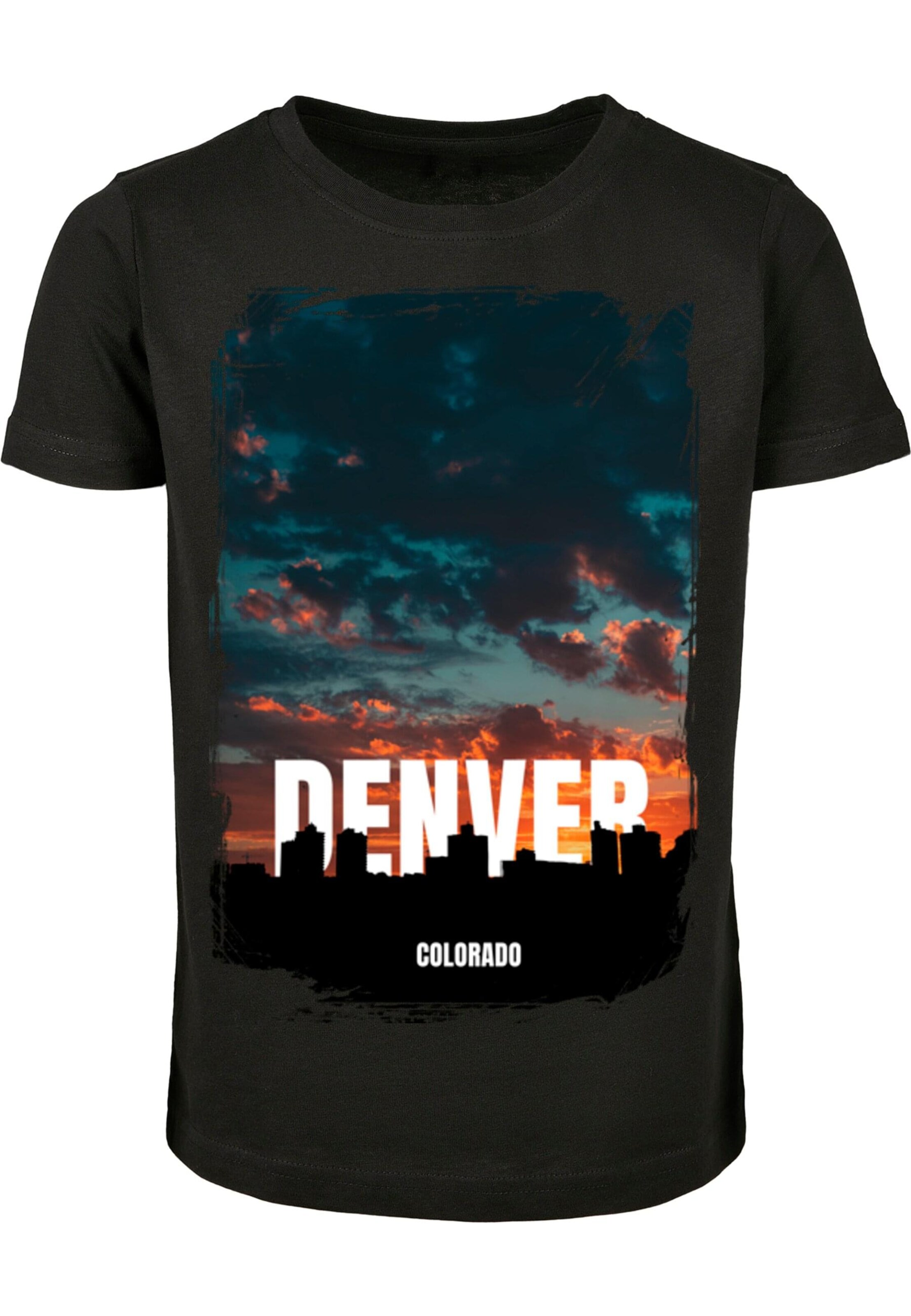 Merchcode Shirt 'Denver' in Schwarz: Vorderseite