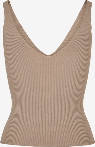 Urban Classics Knitted top in Beige