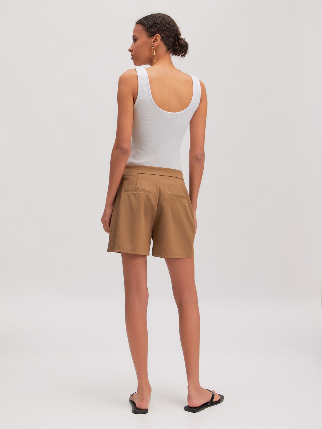 EDITED Producten Broek 'Emerson' Bruin