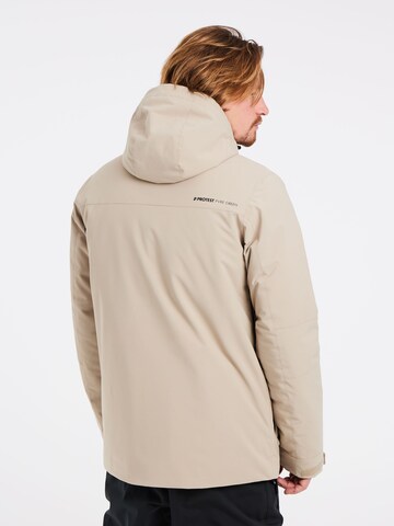 PROTEST Sportjacke 'PRTEIDEM'‌‌‌‌‌‌ in Braun