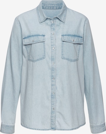 BUFFALO Pusero värissä sininen: etupuoli