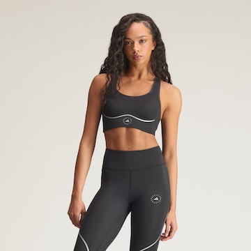 ADIDAS BY STELLA MCCARTNEY Bralette Sports bra in Black: front