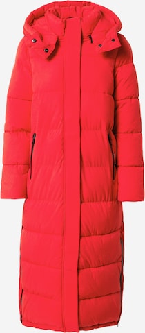 khujo - Abrigo de invierno en rojo: frente