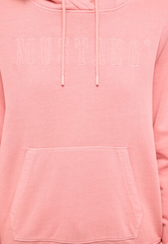 MUSTANG Sweatshirt 'Wichita' in Pink