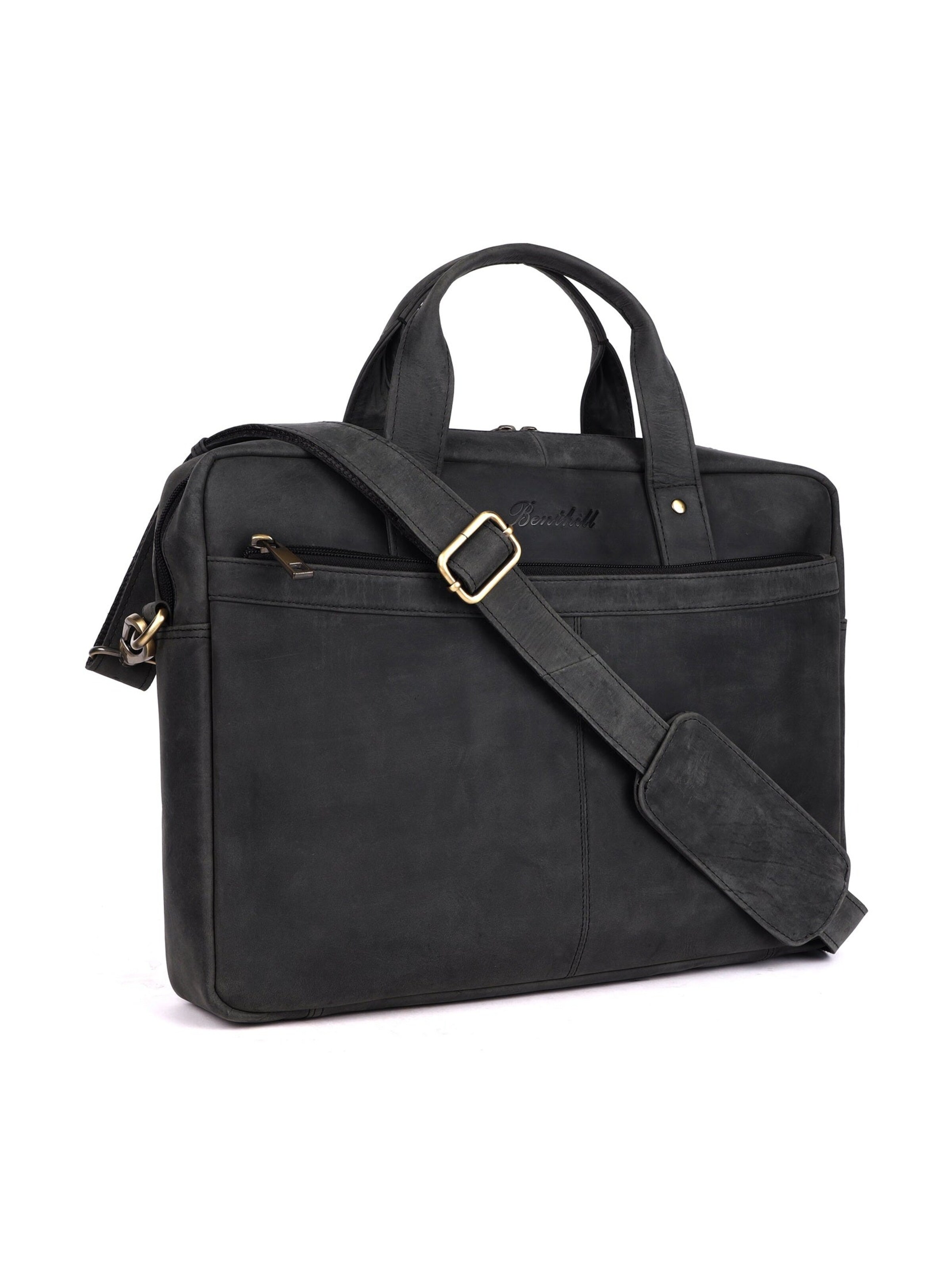 Benthill Laptop Bag in Black