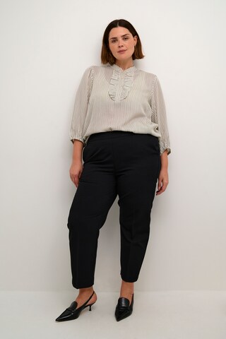 KAFFE CURVE Blouse in Beige