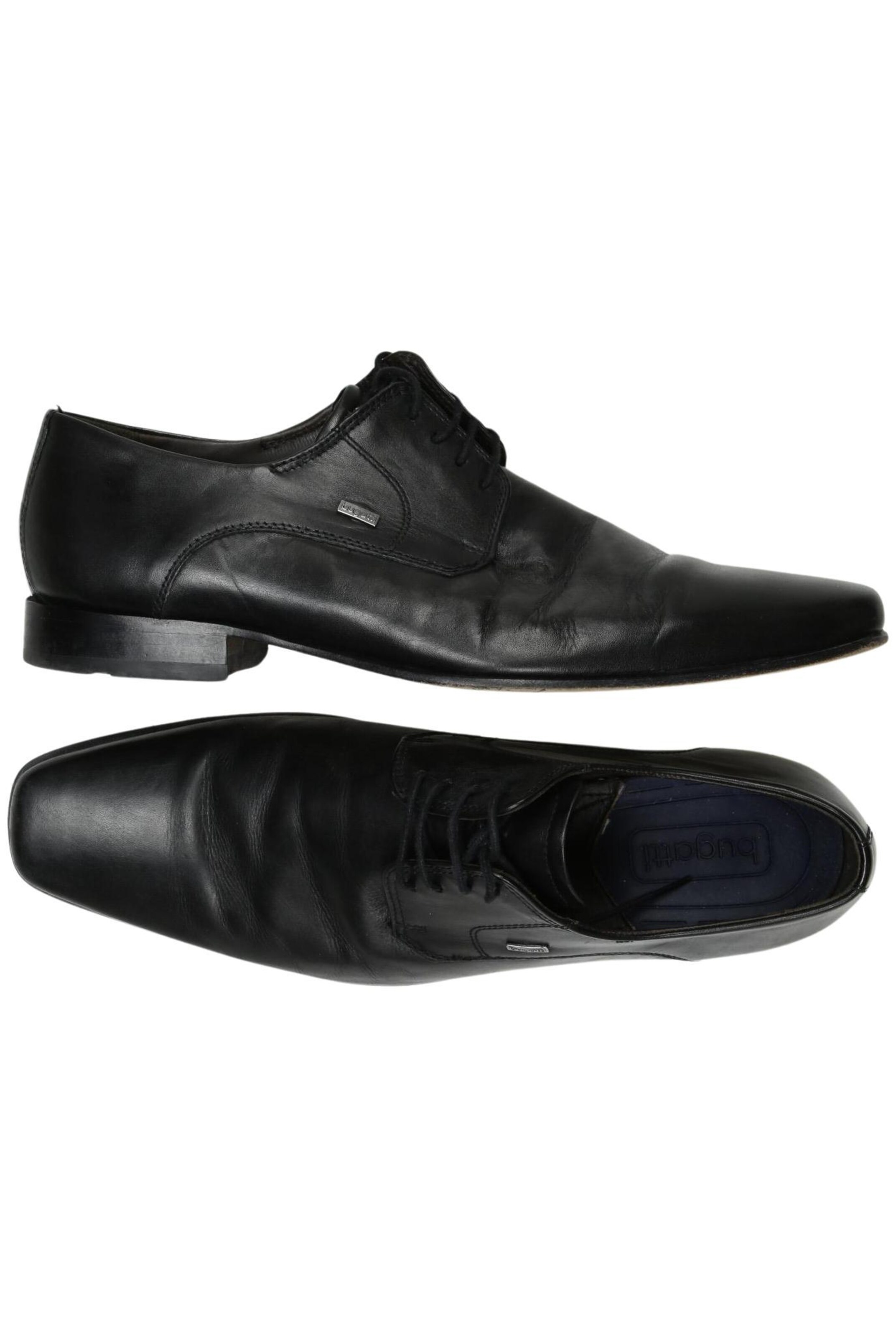 bugatti Halbschuh 43 in Schwarz: Vorderseite