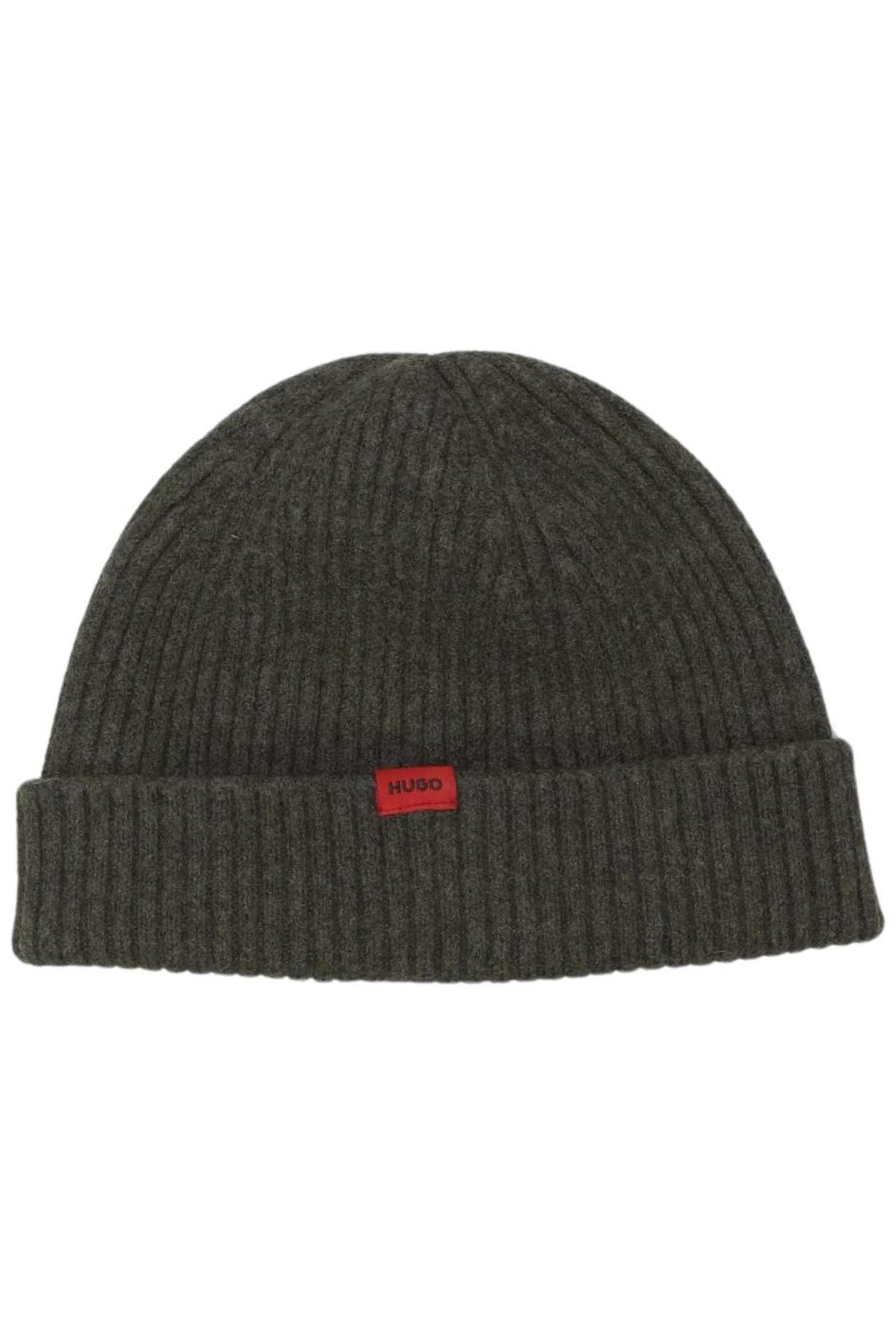 HUGO Hat & Cap in One size in Grey: front