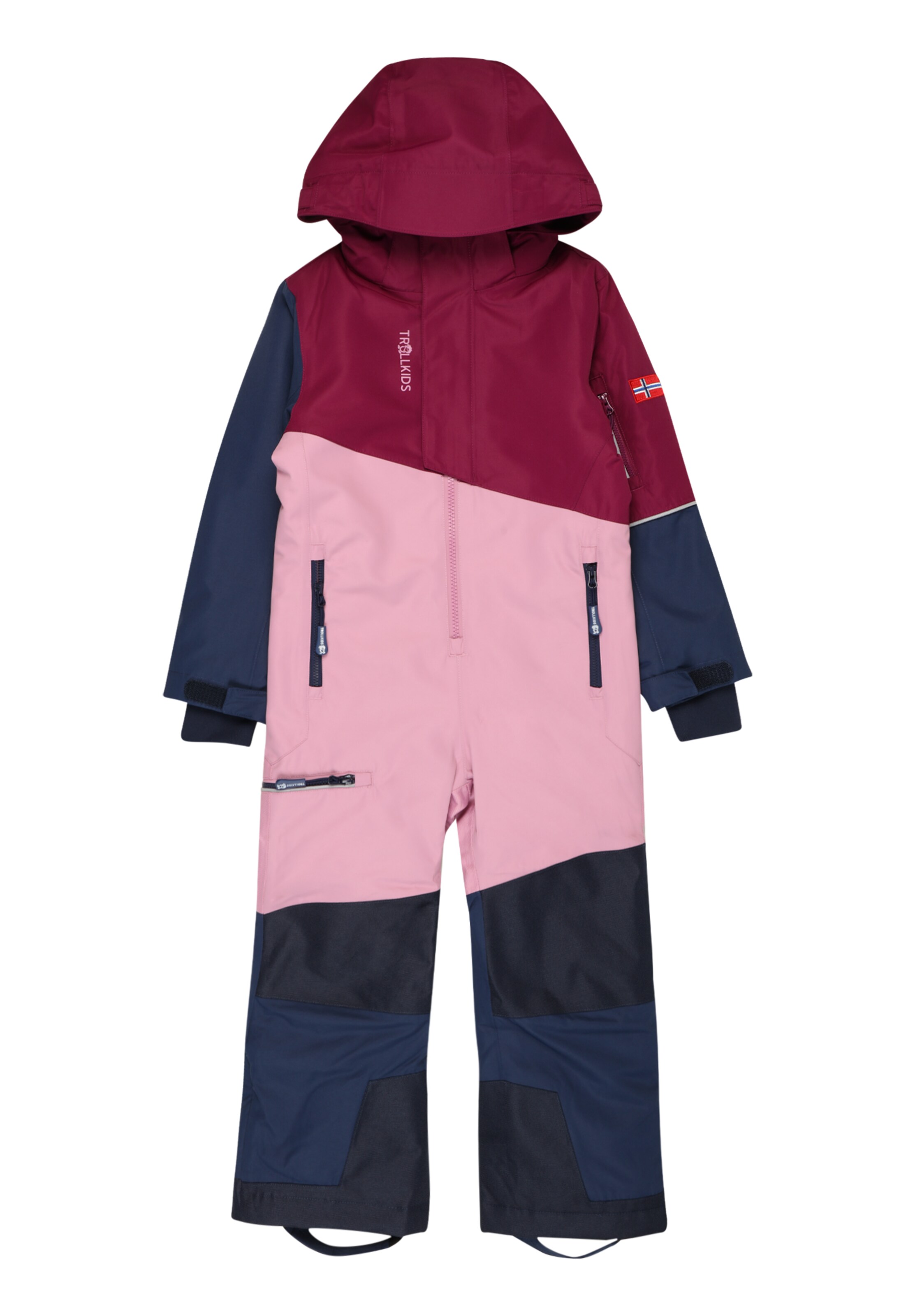 TROLLKIDS Sports suit 'Hallingdal' in Pink: front