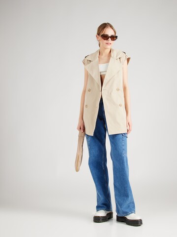 Gilet 'ORCHID' di ONLY in beige