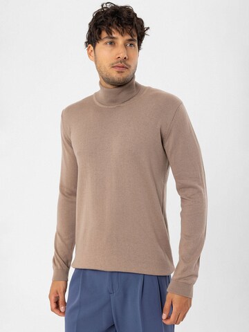 Pull-over Dandalo en beige : devant