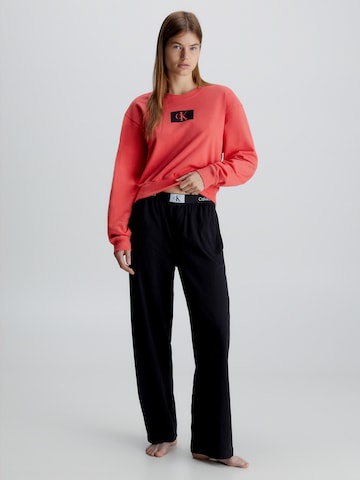 Sweat-shirt Calvin Klein Underwear en rouge