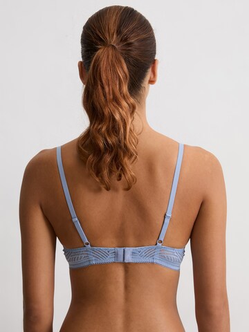 Marc O'Polo T-Shirt T-Shirt BH 'Timeless Lace' in Blau