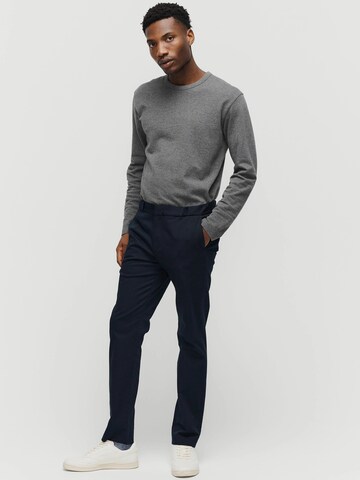 SANVT Regular Chinohose 'The Heavyweight Chino'‌‌‌‌‌‌‌‌ in Blau: Vorderseite