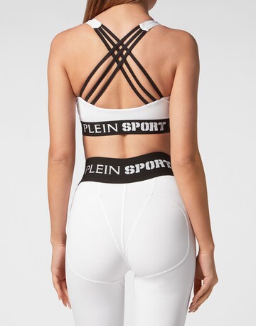 Bustino Reggiseno sportivo di Plein Sport in bianco