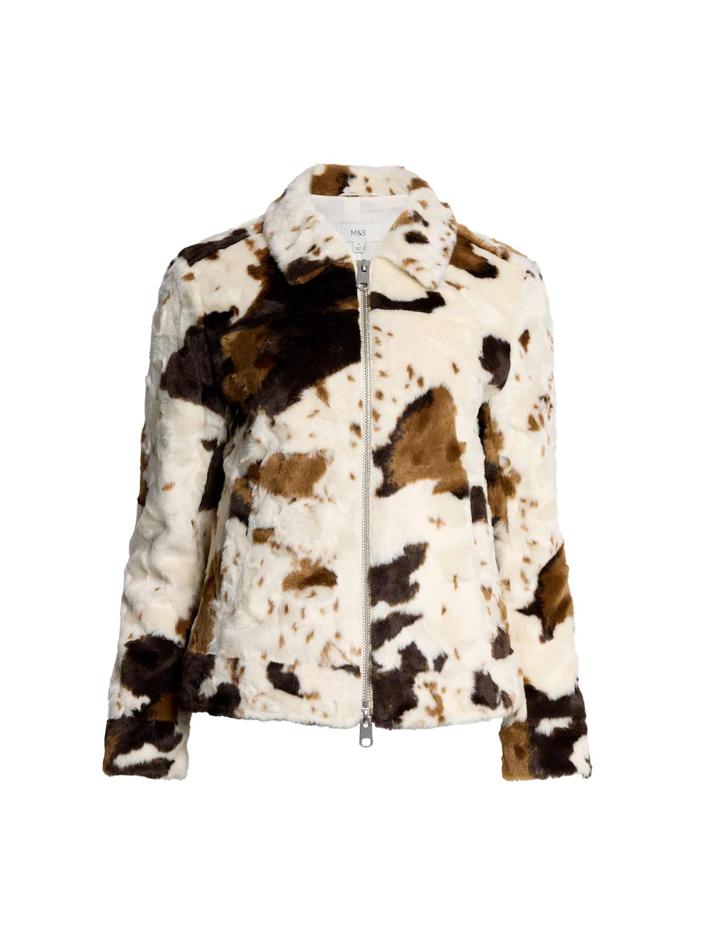 Giacca di mezza stagione di Marks & Spencer in marrone: frontale