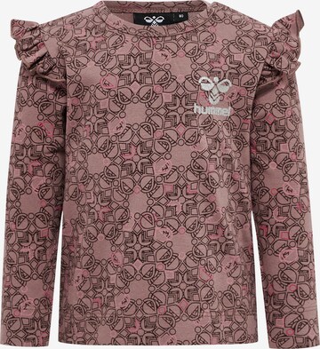 Hummel T-Shirt in Lila: Vorderseite