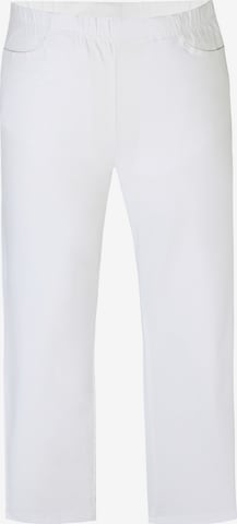 Zhenzi Loosefit Hose 'Jazzy 65' in Weiß: Vorderseite