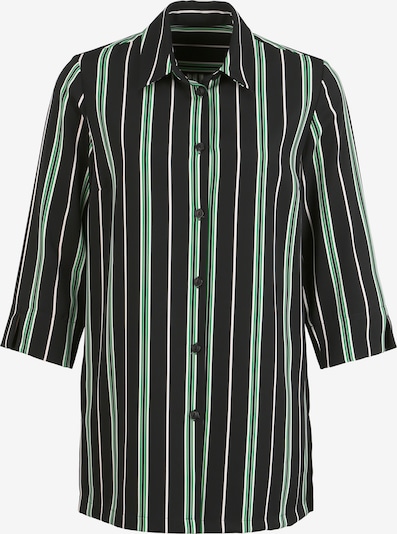 Vogelsang Bluse in grün / schwarz, Produktansicht