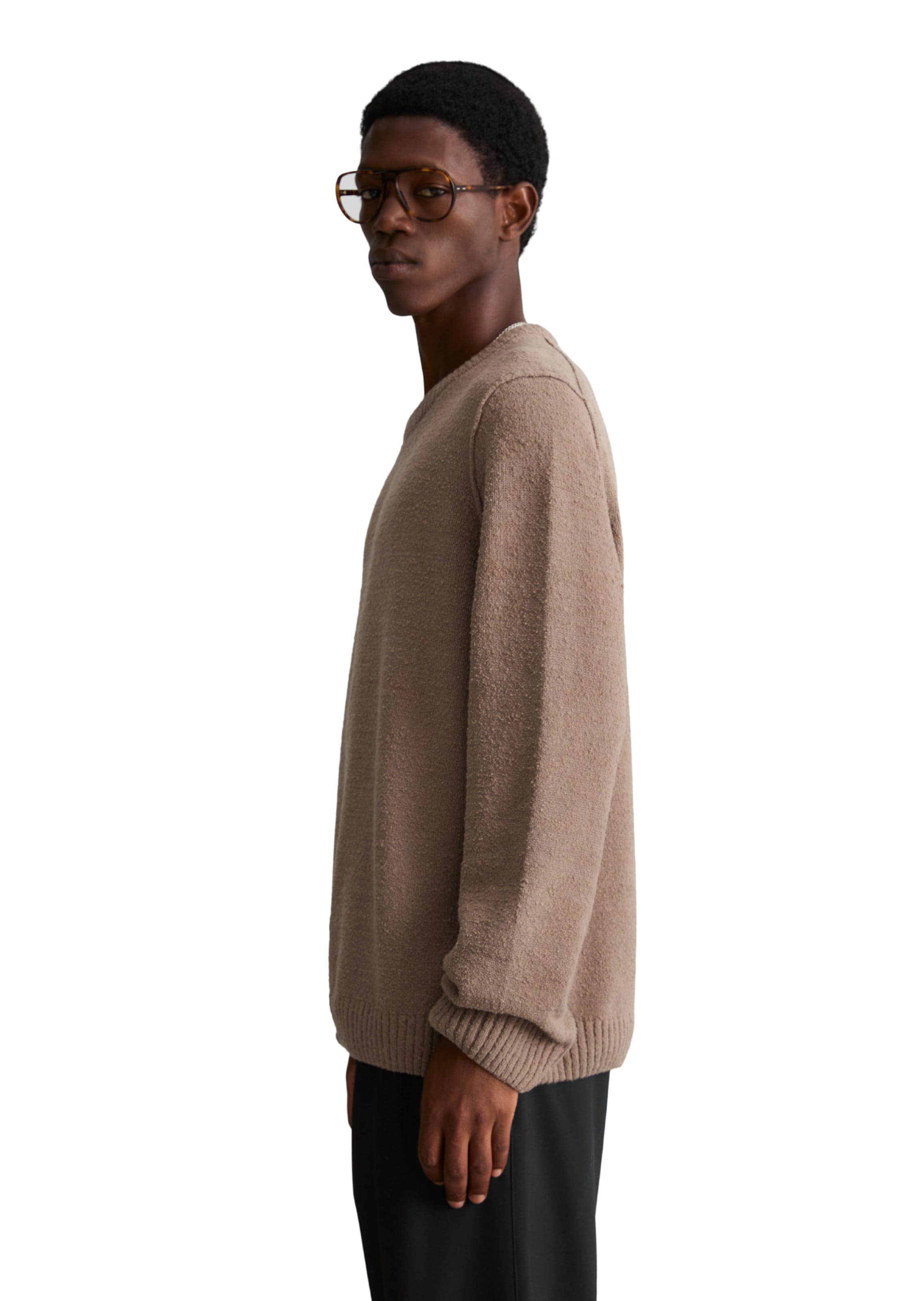 Pull-over Marc O'Polo DENIM en marron